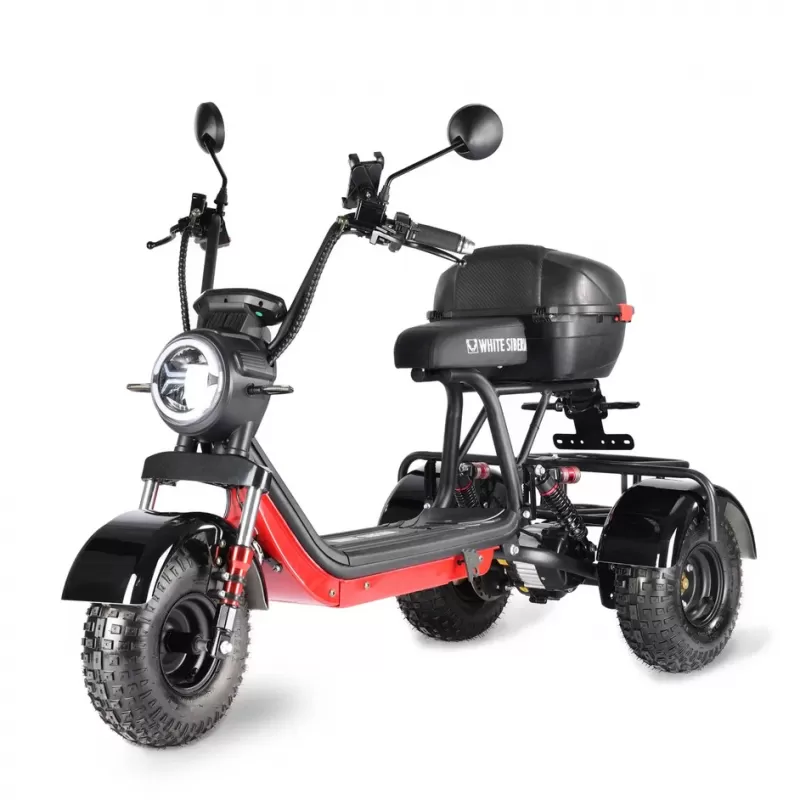 Электротрицикл WHITE SIBERIA TRIKE MINI 1500W